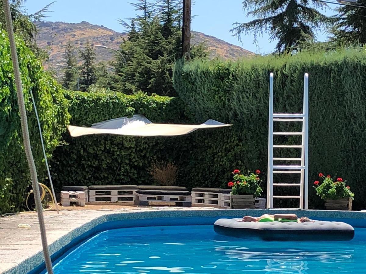 Villa Aurelia - Casa De Campo Con Jardin Y Piscina Entre Madrid Y Segovia Ortigosa del Monte Bagian luar foto