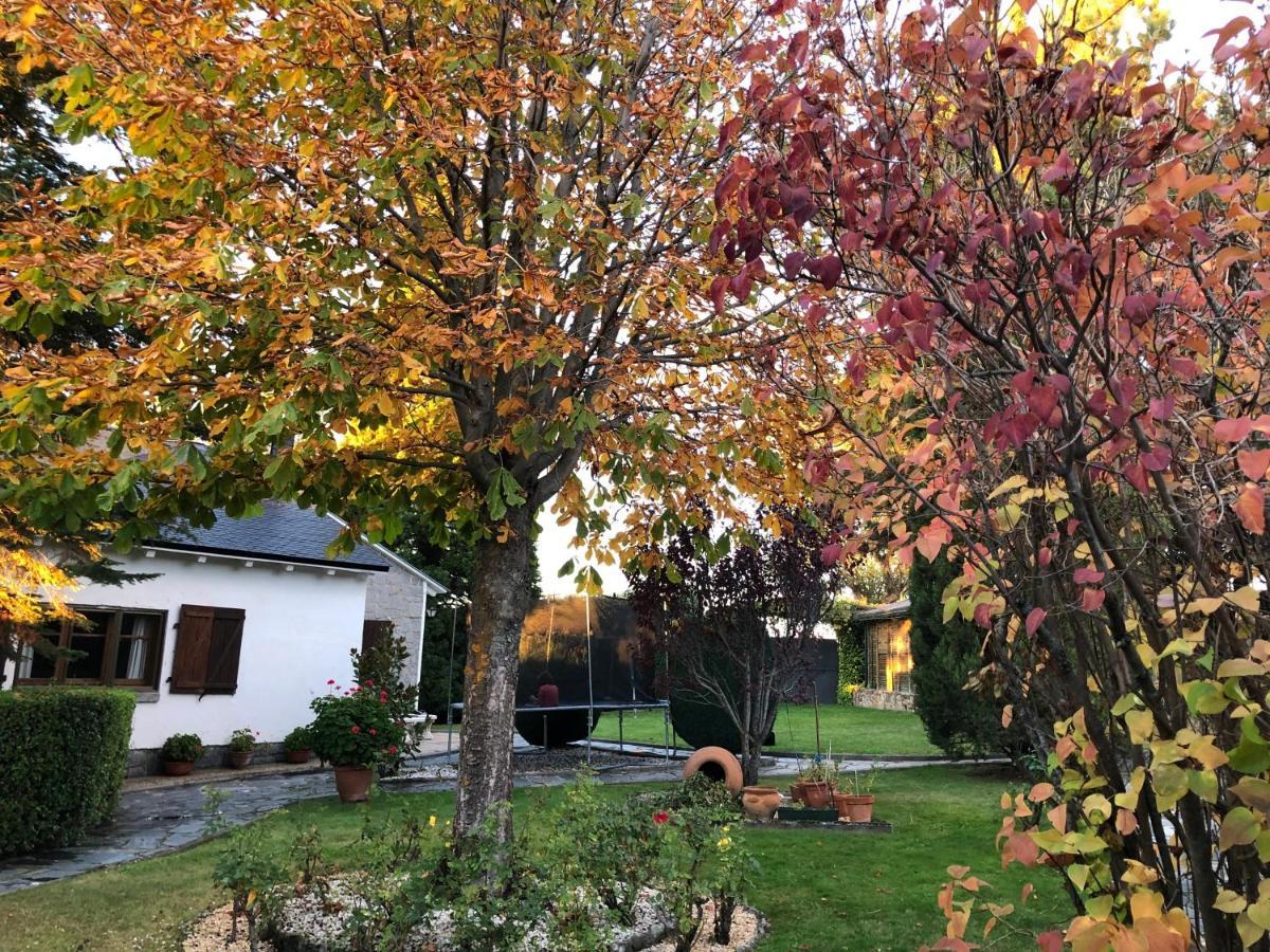 Villa Aurelia - Casa De Campo Con Jardin Y Piscina Entre Madrid Y Segovia Ortigosa del Monte Bagian luar foto